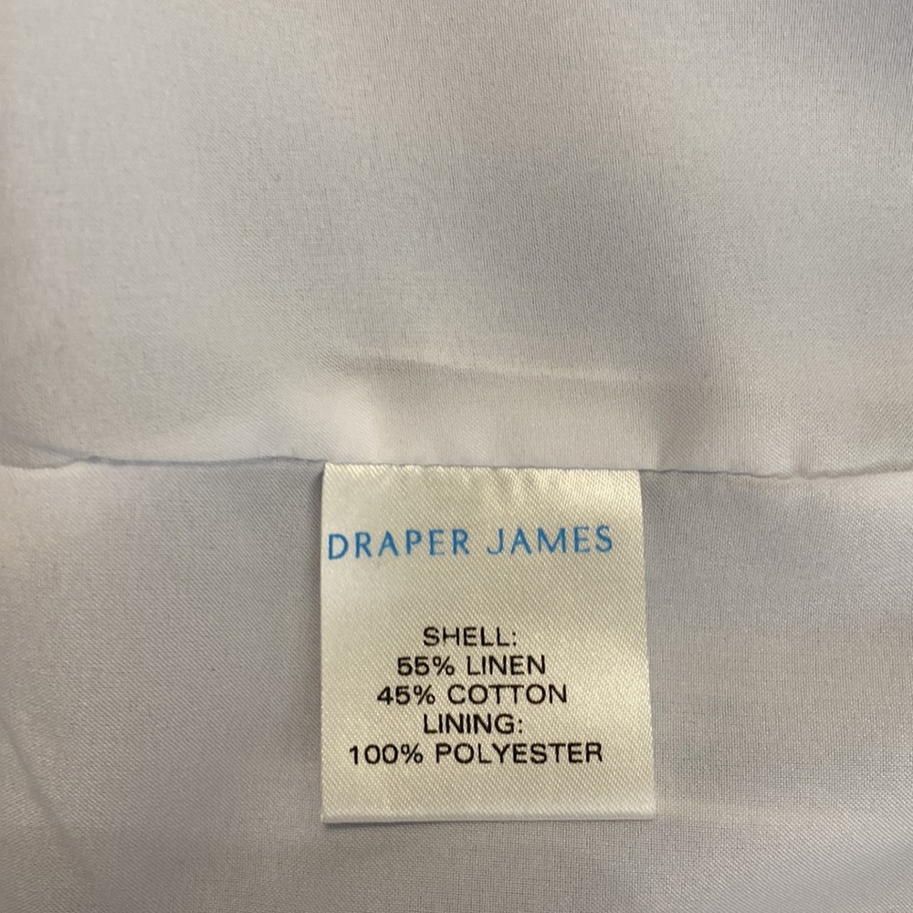 Draper James Blue White Striped Apron Dress Size: 6 - Picture 10 of 13